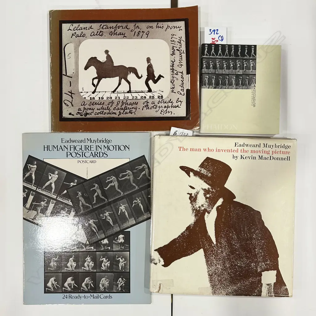 FOUR PUBLICATIONS: EADWEARD MUYBRIDGE Image 1++